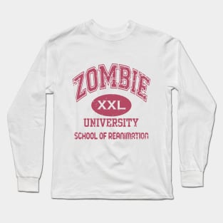 Zombie University School of Reanimation Long Sleeve T-Shirt